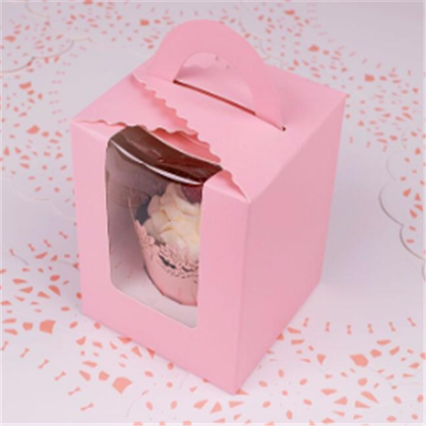 Folding carton Mousse cup cake box - Journey to Sweetness