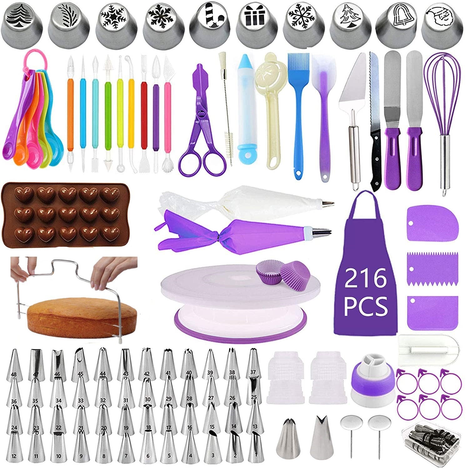 Decorating Mouth Baking Tool Set Cake Turntable - Journey to Sweetness