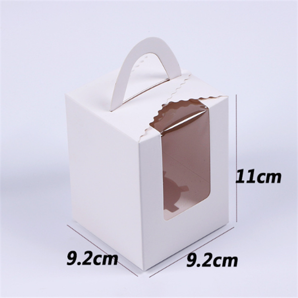 Folding carton Mousse cup cake box - Journey to Sweetness