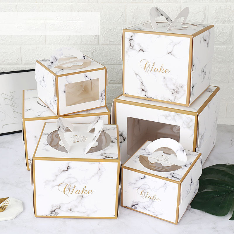 Marble Cake Box - Journey to Sweetness