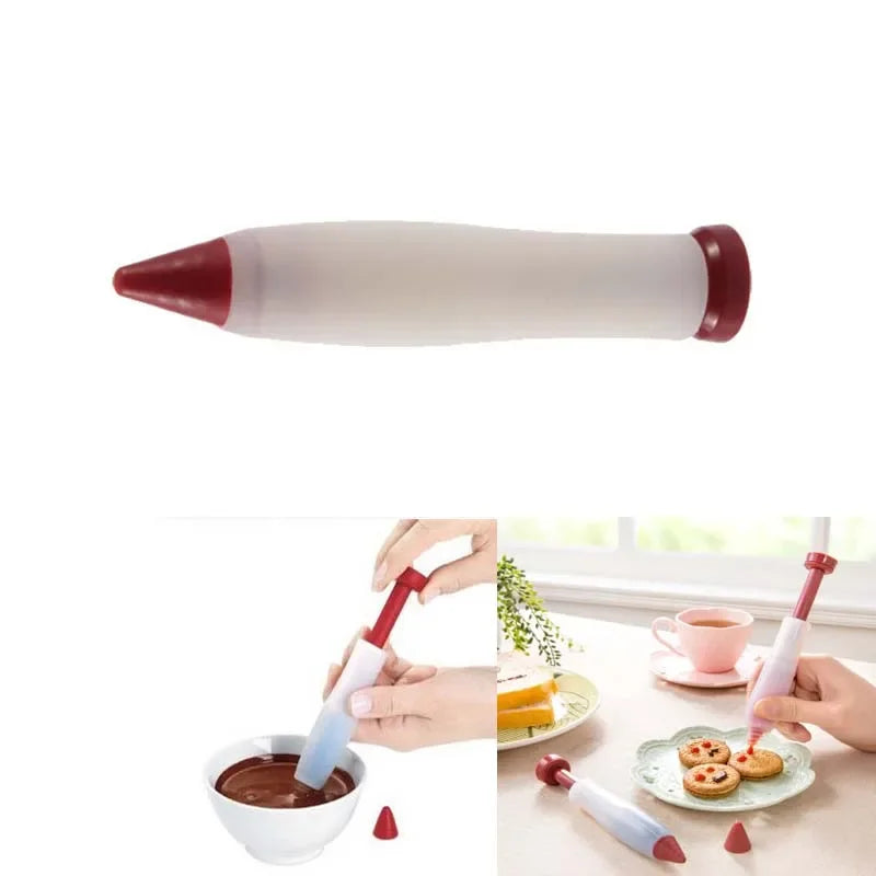 Silicone Food Writing Pen Chocolate Decorating - Journey to Sweetness