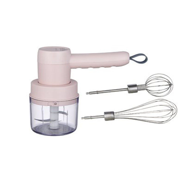 Three-in-one Electric Egg Beater Baking Tool - Journey to Sweetness