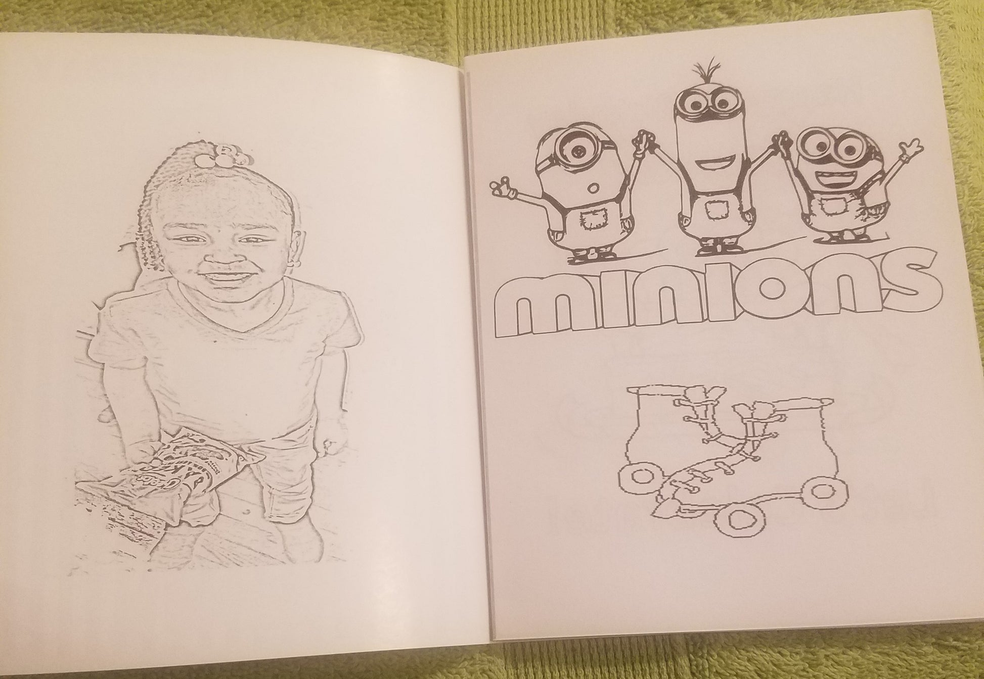 Custom Coloring Books - Journey to Sweetness