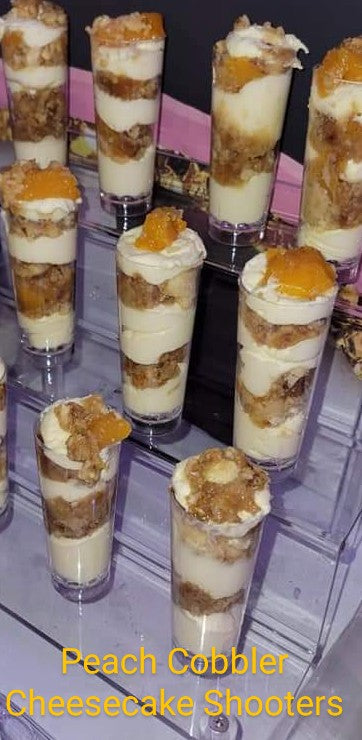 Cheesecake Shooter Cups - Journey to Sweetness